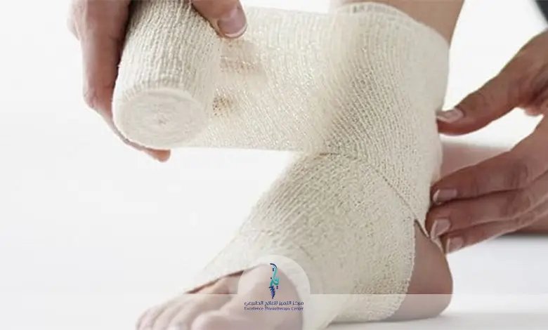 التواء الكاحل وتمزق الاربطة