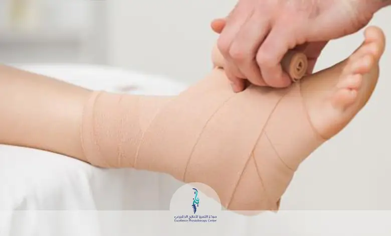 التواء الكاحل وتمزق الاربطة