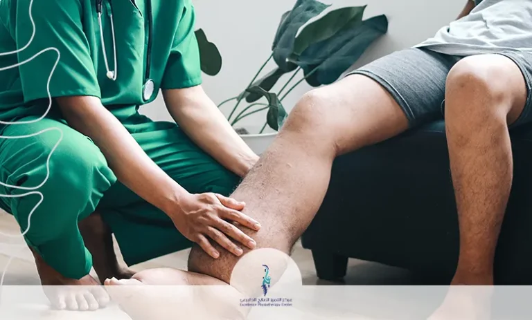 الوذمة اللمفية في الساق