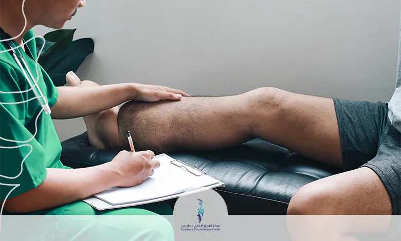 الوذمة اللمفية في الساق