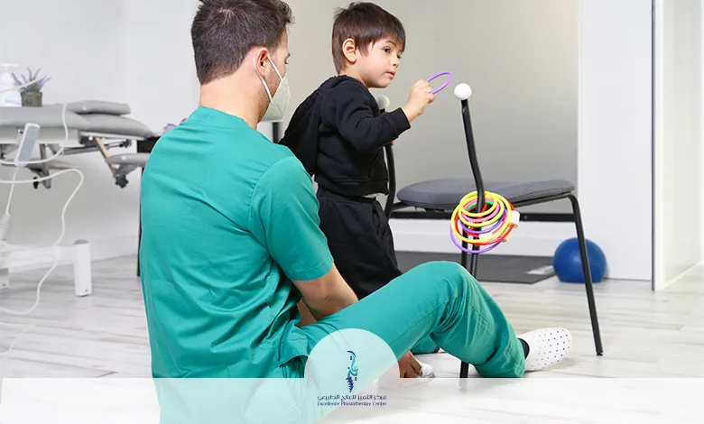 العلاج الطبيعي للأطفال الصغار