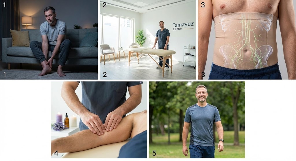 تجربتي مع المساج اللمفاوي