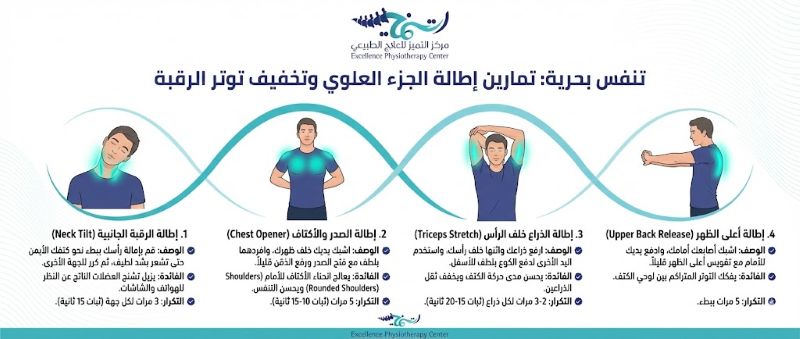  أفضل تمارين اطالة للجزء العلوي