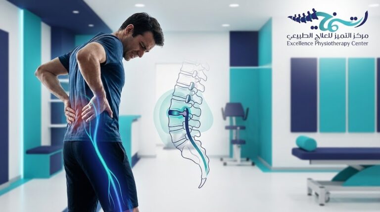 ما الفرق بين عرق النسا والانزلاق الغضروفي