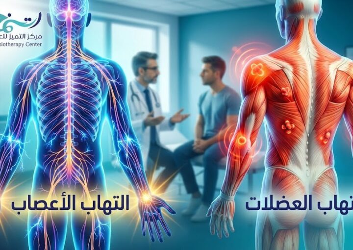 ما هو الفرق بين التهاب الأعصاب والتهاب العضلات