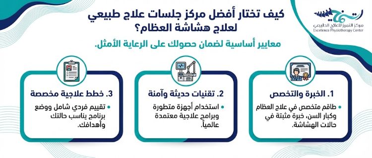 كيف تختار افضل مركزجلسات علاج طبيعي لعلاج هشاشة العظام