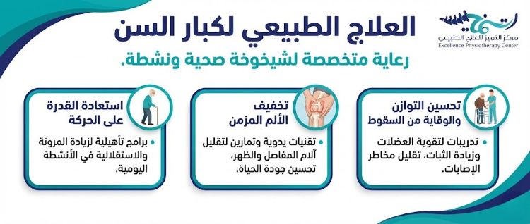 ما هو العلاج الطبيعي لكبار السن؟