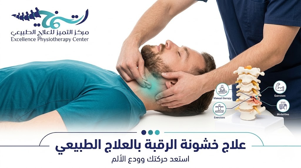 علاج خشونة الرقبة بالعلاج الطبيعى