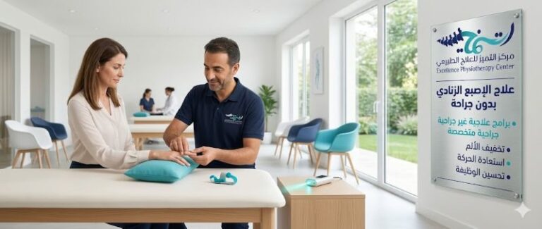  علاج الإصبع الزنادي بدون جراحة