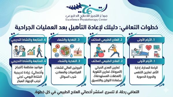 تجربتي مع إعادة التأهيل بعد العمليات
