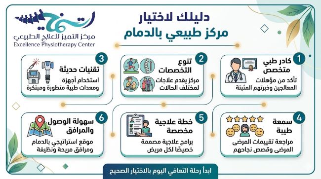 كيف تختار افضل مركز علاج طبيعي الدمام