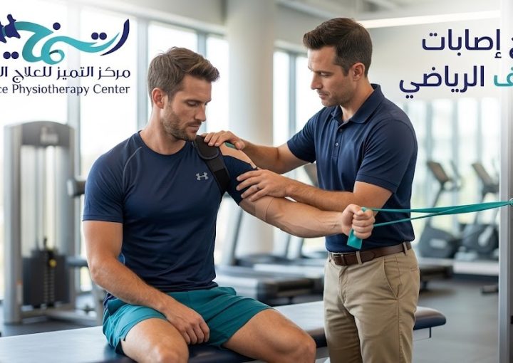 علاج إصابات الكتف الرياضية — دليل شامل من التشخيص حتى العودة للملعب