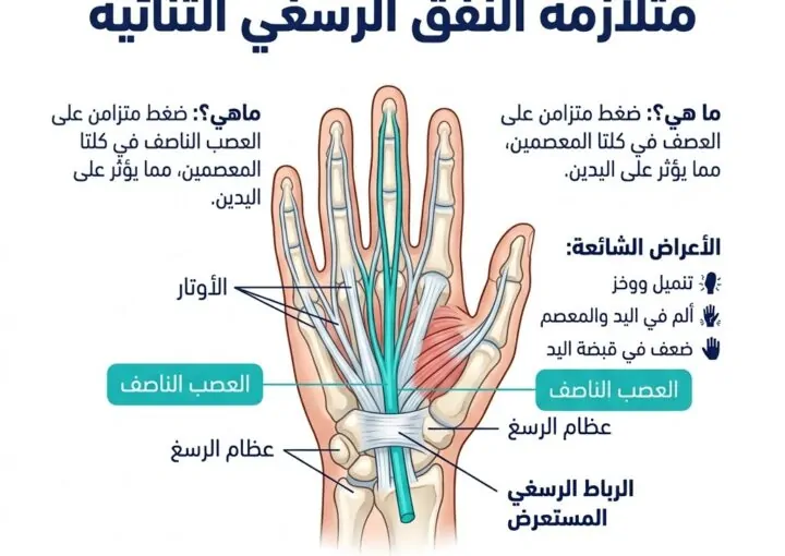 متلازمة النفق الرسغي الثنائية