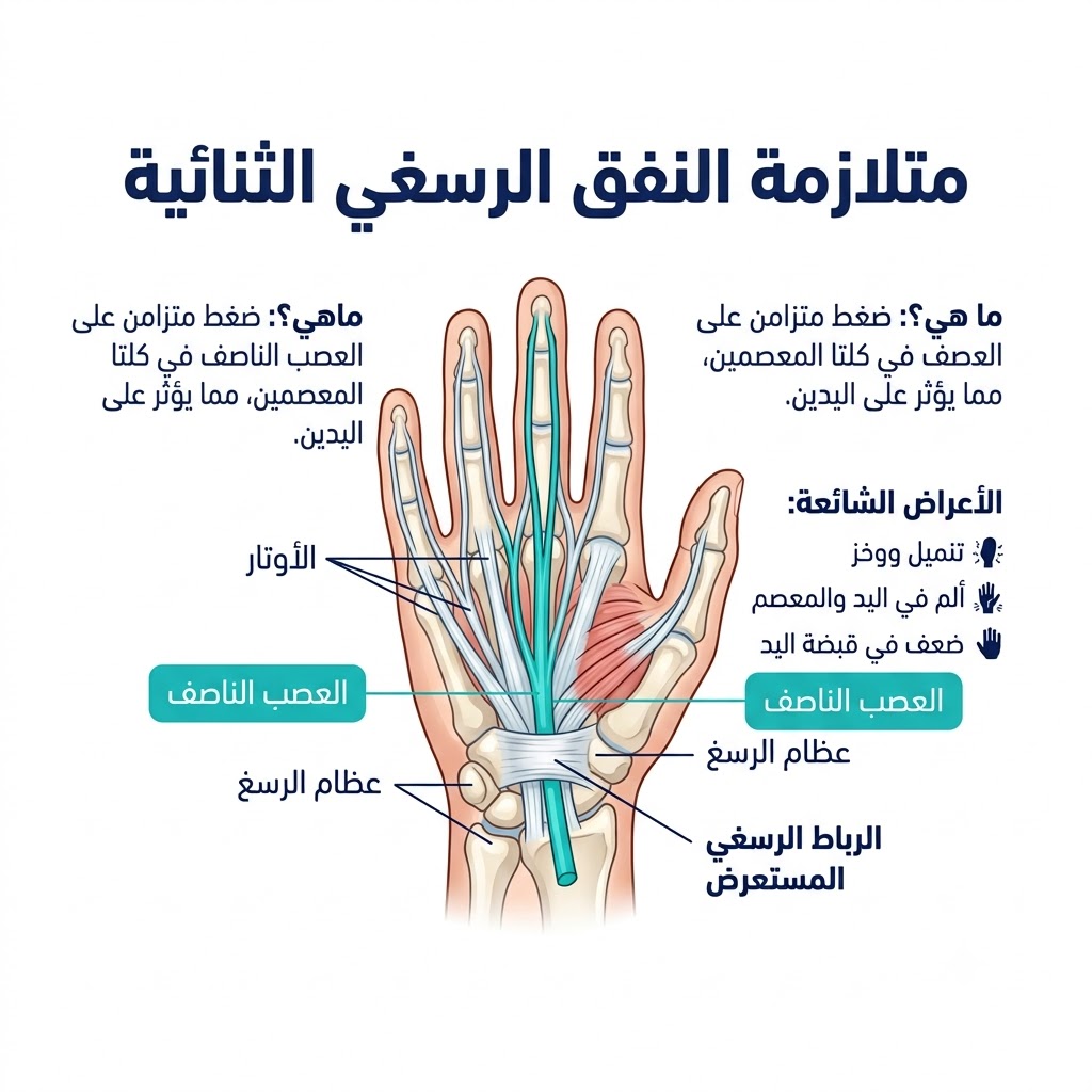 متلازمة النفق الرسغي الثنائية