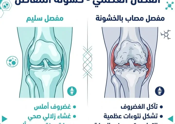 الفصال العظمي خشونة المفاصل