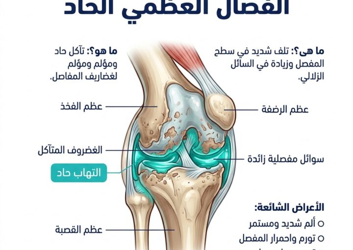 الفصال العظمي الحاد