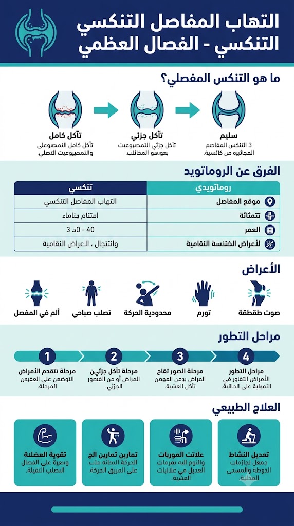 التهاب المفاصل التنكسي الفصال العظمي