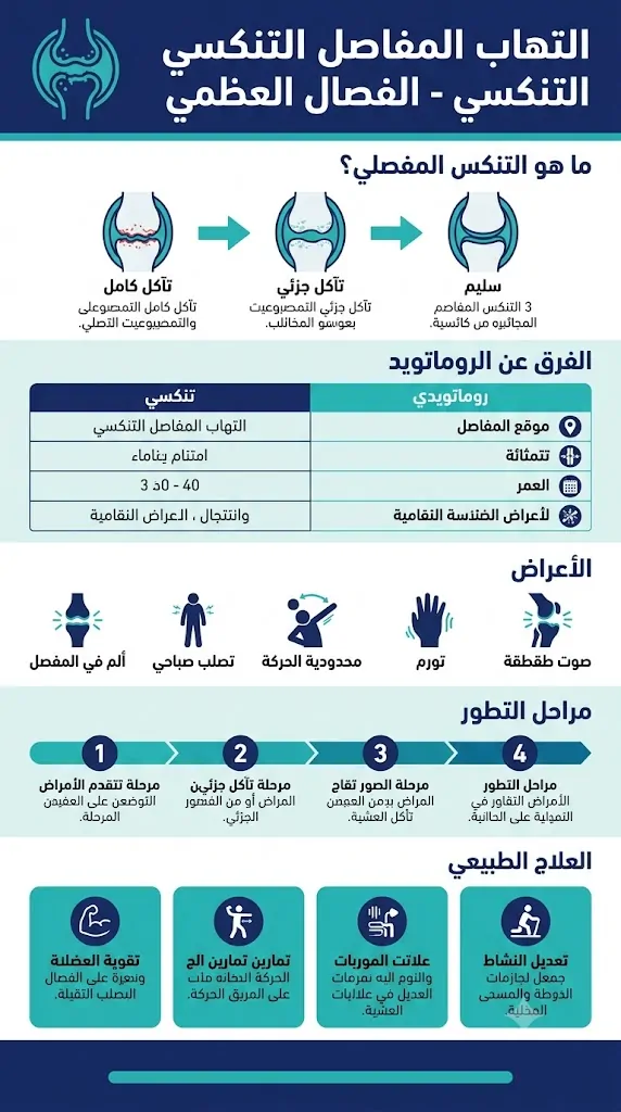 التهاب المفاصل التنكسي الفصال العظمي