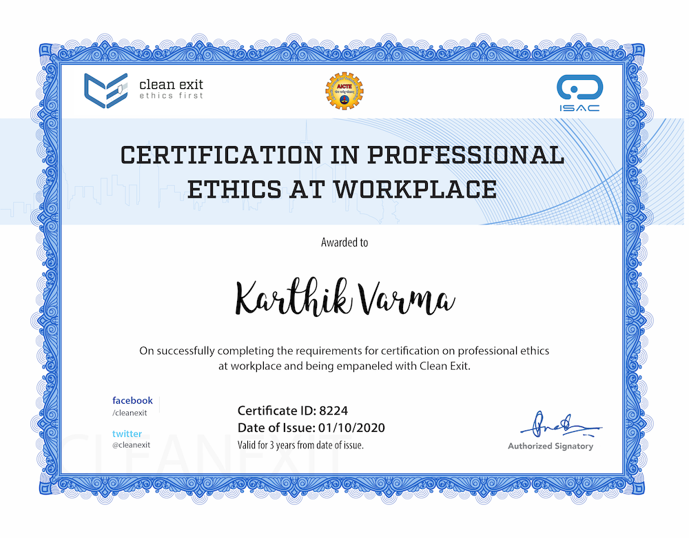 certification 5