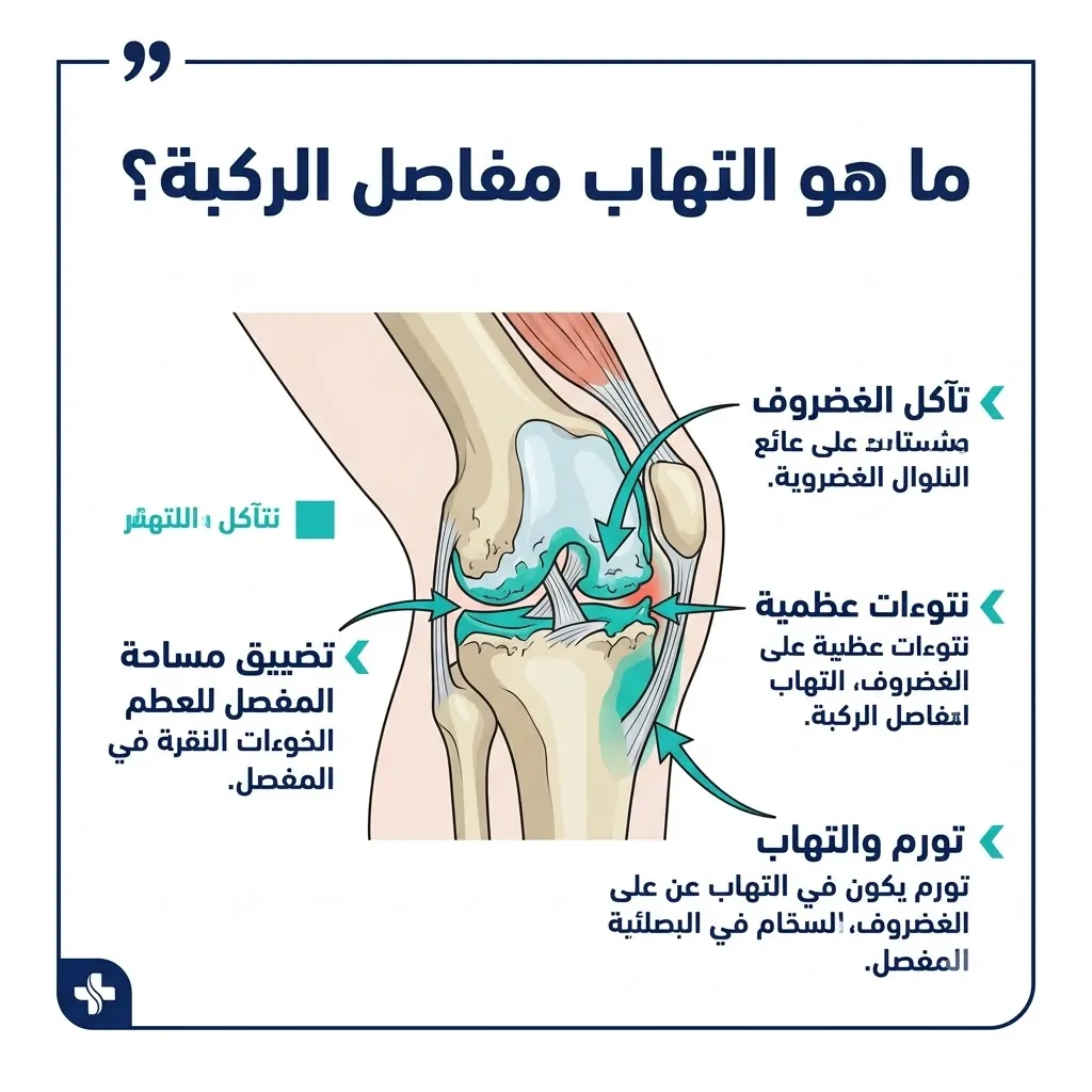 ما هو التهاب مفاصل الركبة؟ الأسباب والأعراض وأفضل طرق العلاج الطبيعي