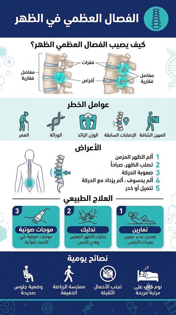 الفصال العظمي في الظهر