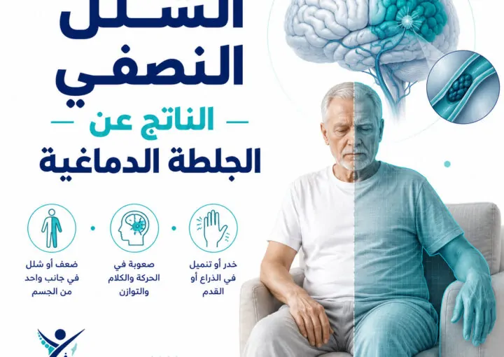 علاج الشلل النصفي الناتج عن الجلطة الدماغية