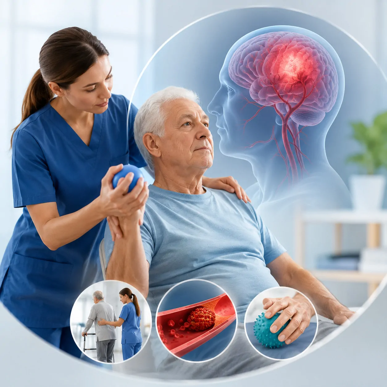 علاج جلطة المخ عند كبار السن