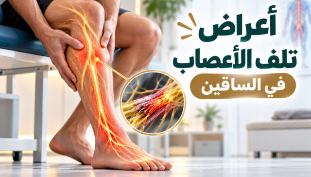 أعراض تلف الأعصاب في الساقين