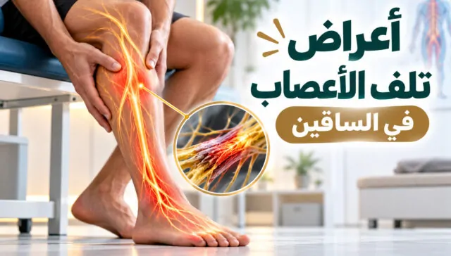أعراض تلف الأعصاب في الساقين