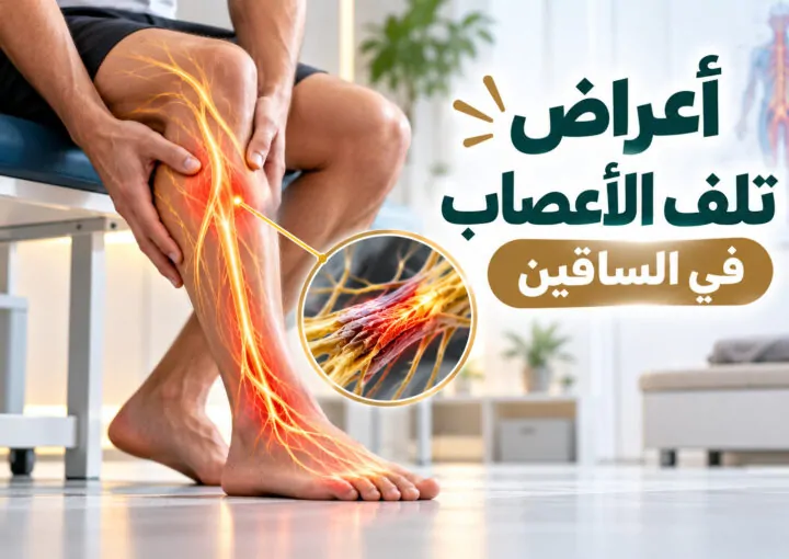 أعراض تلف الأعصاب في الساقين