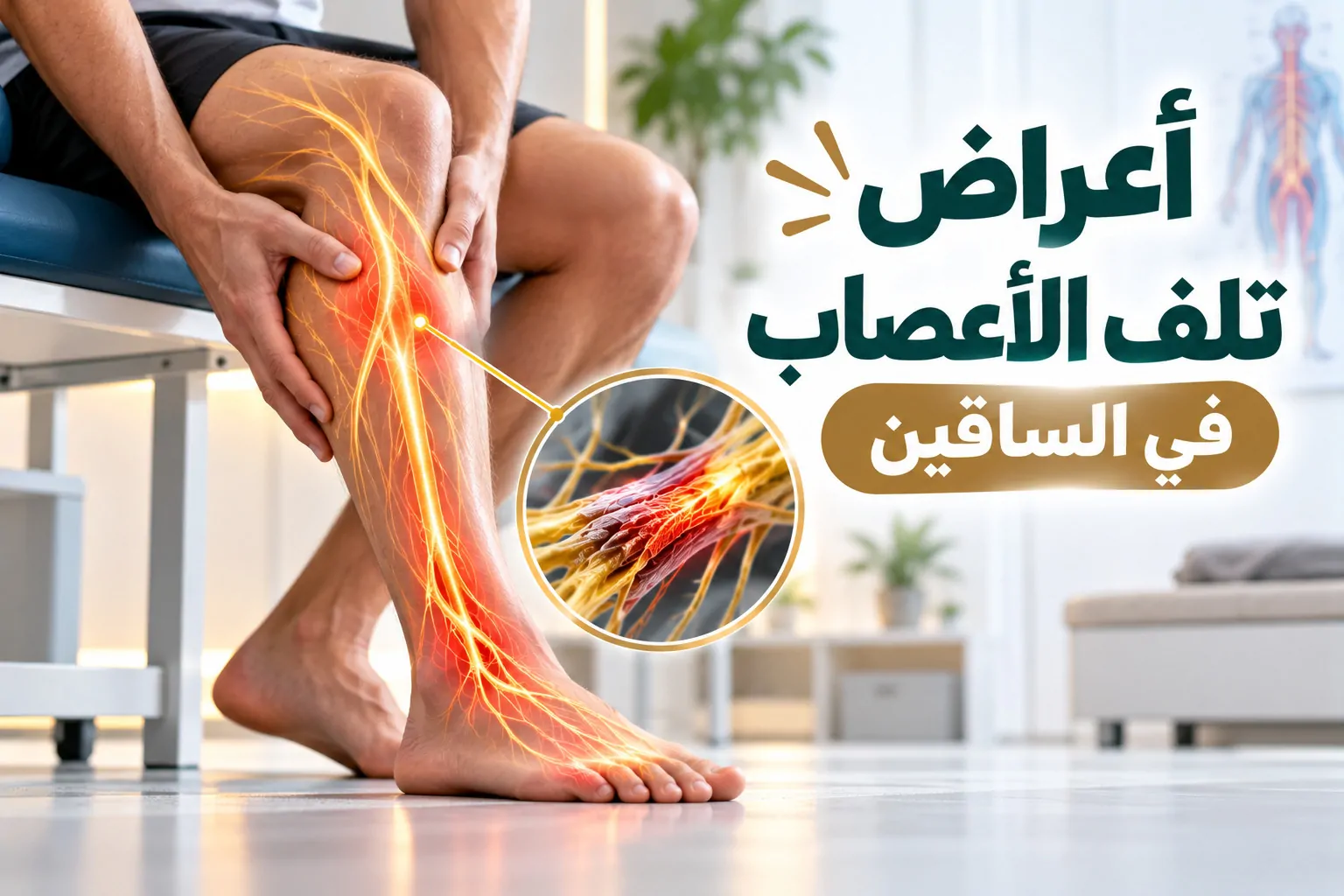 أعراض تلف الأعصاب في الساقين