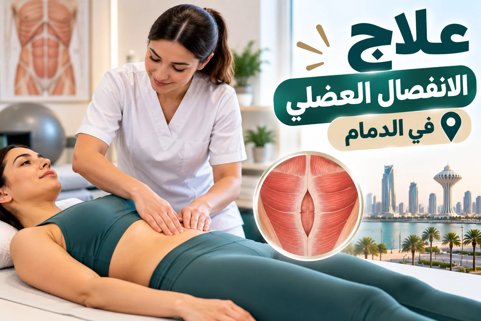 علاج الانفصال العضلي في الدمام