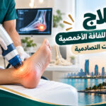 علاج التهاب اللفافة الاخمصية بالموجات التصادمية