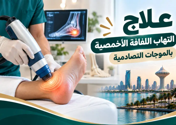 علاج التهاب اللفافة الاخمصية بالموجات التصادمية