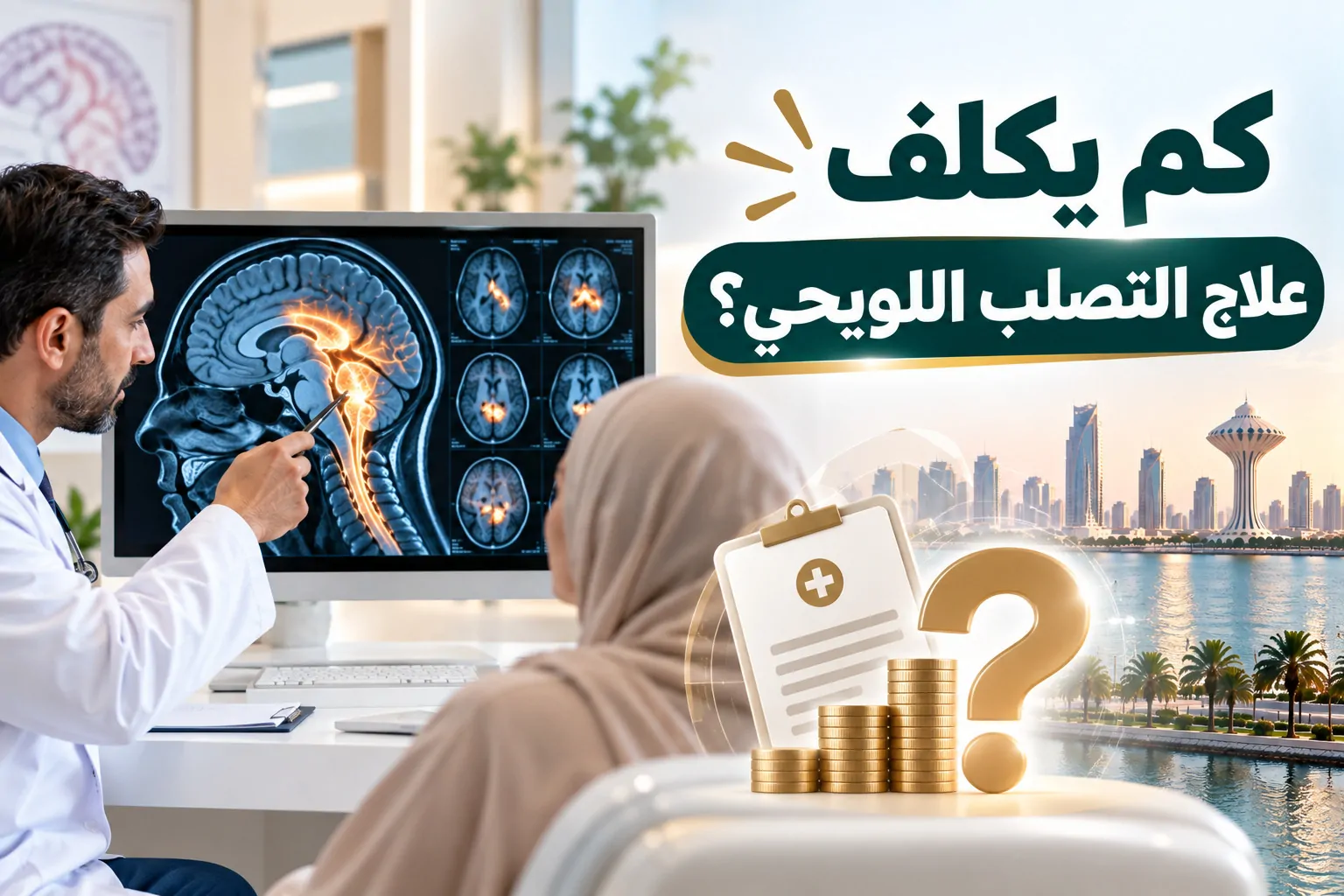 كم يكلف علاج التصلب اللويحي